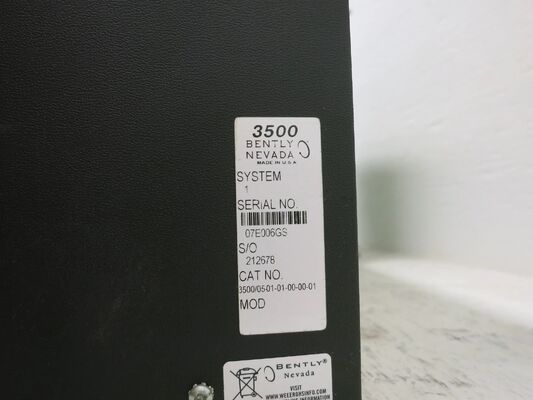 Bently Nevada 3500 System Rack with Anti-static Isolation Chassis and ESD Protection Structure for Mechanical Protection Systems